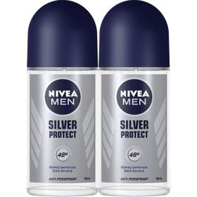 Nivea Men Silver Protect 2x50ml Erkek Roll-on Deodorant