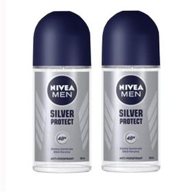 Nivea Men Silver Protect 2x50ml Erkek Roll-on Deodorant