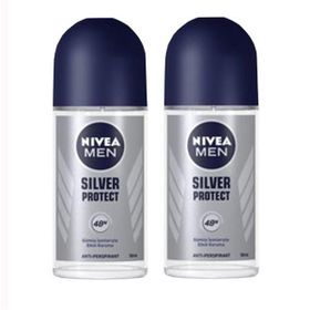 Nivea Men Silver Protect 2x50ml Erkek Roll-on Deodorant