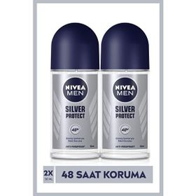 Nivea Men Silver Protect 2x50ml Erkek Roll-on Deodorant