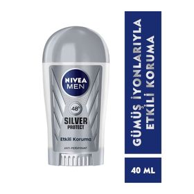 Nivea Men Silver Protect 3x40 ml Erkek Stick Deodorant