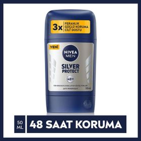 Nivea Men Silver Protect 50 ml Gümüş İyonlu Stick Deodorant