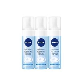 Nivea Normal Ciltler İçin 150 ml x 3 Adet Yüz Temizleme Köpüğü