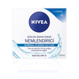 Nivea Normal Karma Cilt 50 ml Günlük Nemlendirici Yüz Kremi