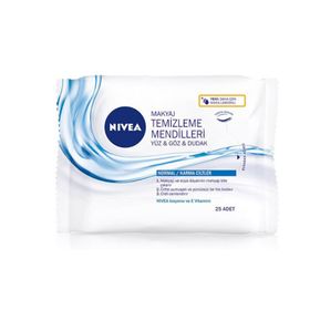 Nivea Normal ve Karma Ciltler İçin Makyaj Temizleme Mendil