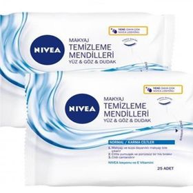 Nivea Normal ve Karma Ciltler İçin Makyaj Temizleme Mendil