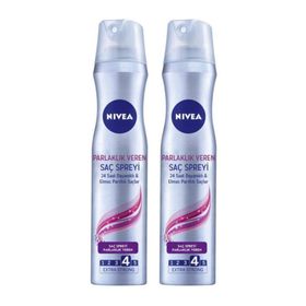 Nivea Parlaklik Veren 2x250 ml Saç Spreyi