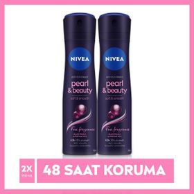 Nivea Pearl Beauty 2x150 ML Kadın Sprey Deodorant