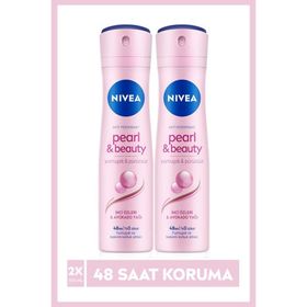 Nivea Pearl Beauty 2x150 ML Kadın Sprey Deodorant