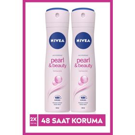 Nivea Pearl Beauty 2x150 ML Kadın Sprey Deodorant