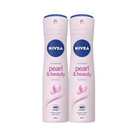 Nivea Pearl Beauty 2x150 ML Kadın Sprey Deodorant