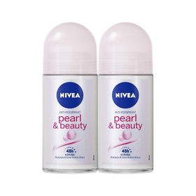 Nivea Pearl & Beauty 2x50 ml Bayan Roll-On