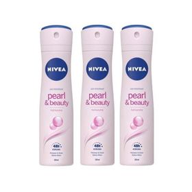 Nivea Pearl Beauty 3x150 ML Kadın Deodorant