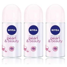 Nivea Pearl & Beauty 3x50 ml Bayan Roll-On