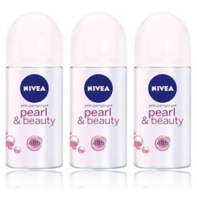 Nivea Pearl & Beauty 3x50 ml Bayan Roll-On