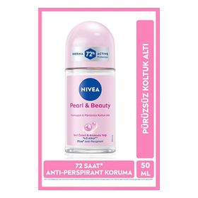 Nivea Pearl Beauty 4x50 ml Kadın Roll-On