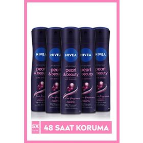 Nivea Pearl Beauty 5x150 ml Sprey Deodorant