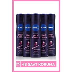 Nivea Pearl Beauty 5x150 ml Sprey Deodorant