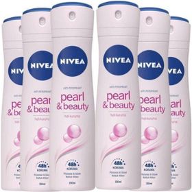 Nivea Pearl Beauty 6x150 ml Kadın Deodorant