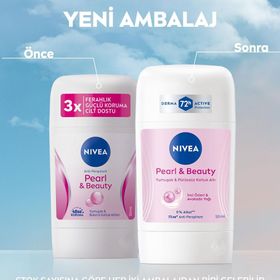 Nivea Pearl Beauty 72 Saat Anti Perspirant 50 ml Kadın Stick Deodorant