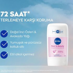 Nivea Pearl Beauty 72 Saat Anti Perspirant 50 ml Kadın Stick Deodorant