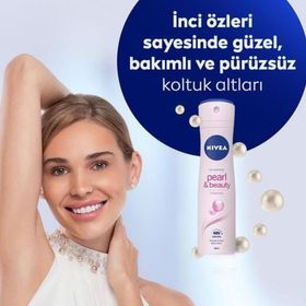 Nivea Pearl Beauty Black 2x150 ml Sprey Deodorant