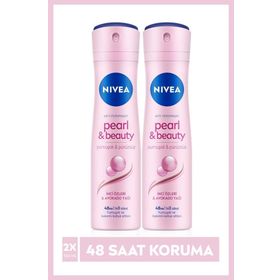 Nivea Pearl Beauty Black 2x150 ml Sprey Deodorant