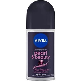 Nivea Pearl Beauty Black 2x50 ml Kadın Roll-On
