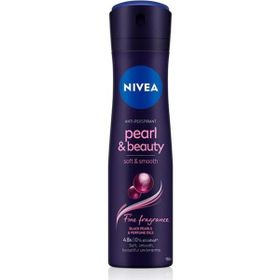 Nivea Pearl Beauty Black 5x150 ml Kadın Sprey Deodorant