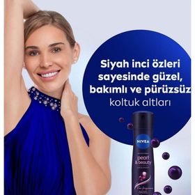 Nivea Pearl & Beauty Fine Fragnance Antiperspirant Kadın Sprey Deodorant 150 ml x 3