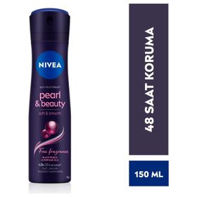 Nivea Pearl&Beauty Black 150 ml Kadın Sprey Deodorant