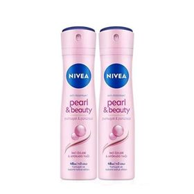 Nivea Pearly Beauty 2x150 ml Kadın Sprey Deodorant