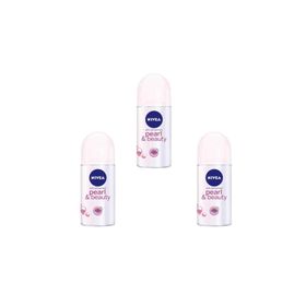 Nivea Pearly Beauty 3x50 ml Kadın Roll-On
