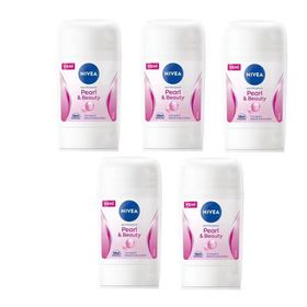 Nivea Pearly Beauty 5x50 ml Kadın Stick Deodorant
