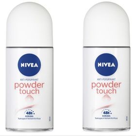 Nivea Powder Touch 2x50 ml Kadın Roll-On Deodorant