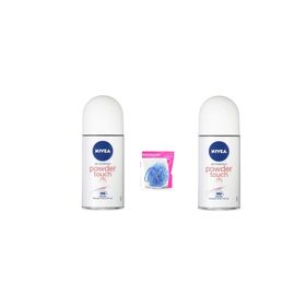Nivea Powder Touch 2x50 ml Kadın Roll-On Deodorant