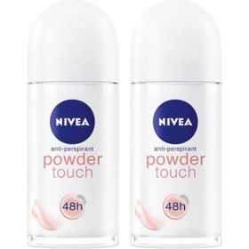 Nivea Powder Touch 2x50 ml Kadın Roll-On Deodorant