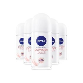 Nivea Powder Touch 5x50 ml Kadın Roll-On