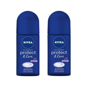 Nivea Protect&Care 2x75 Kadın Roll-On Deodorant