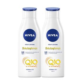 Nivea Q10 2x250 ml Sıkılaştırıcı Vücut Losyonu