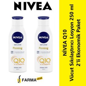 Nivea Q10 2x250 ml Sıkılaştırıcı Vücut Losyonu