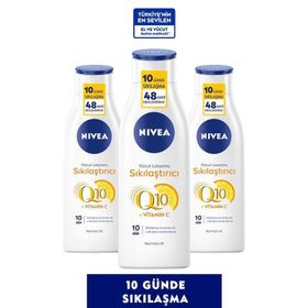 Nivea Q10 3x250 ml Vücut Sıkılaştırıcı Losyon