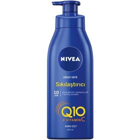 Nivea Q10 400 ml Vücut Losyonu ve 400 ml Vücut Sütü