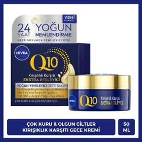 Nivea Q10 Argan Yağı 50 ml Gece Bakım Kremi