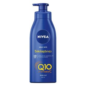 Nivea Q10 Besleyici Vücut Sütü Vitamin C Kuru Ciltler 400 ml Sıkılaştırıcı