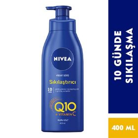 Nivea Q10 Besleyici Vücut Sütü Vitamin C Kuru Ciltler 400 ml Sıkılaştırıcı