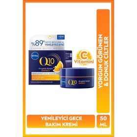 Nivea Q10 Energy C Vitamini Anti-Aging 50 ml Gece Kremi
