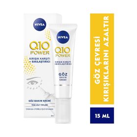 Nivea Q10 Kırışıklık Karşıtı Power 15 ml Sıkılaştırıcı Göz Kremi