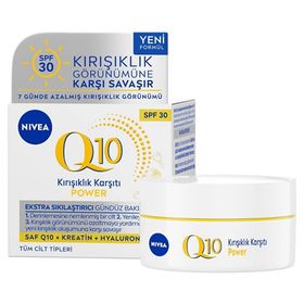Nivea Q10 Kırışıklık Karşıtı Power Sıkılaştırıcı SPF15 50 ml Gündüz Bakım