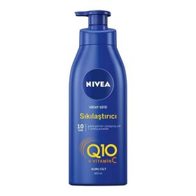 Nivea Q10 Kuru Ciltler 400 ml Vücut Sıkılaştırıcı Losyonu